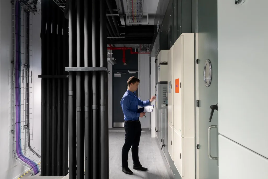 BladeRoom Data Centers DCIM Training Monitoring Image